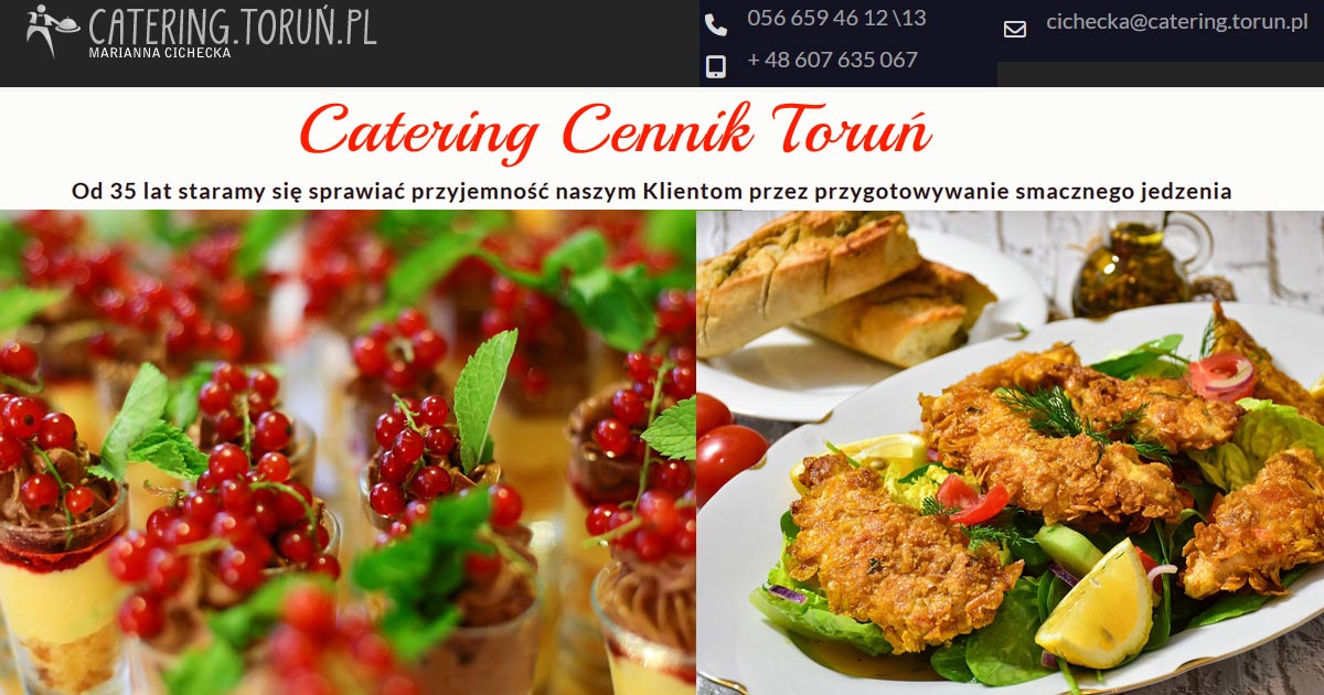 catring cennik Toruń